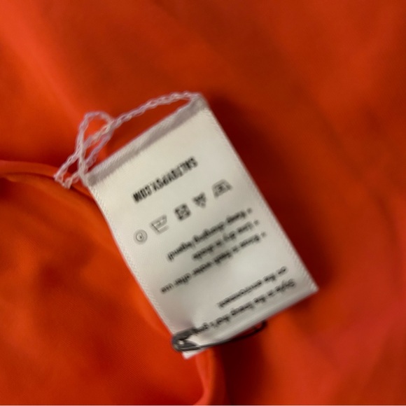 New Salt Gypsy Betty bottoms orange pink trim high waist size X-Small - Picture 5 of 6